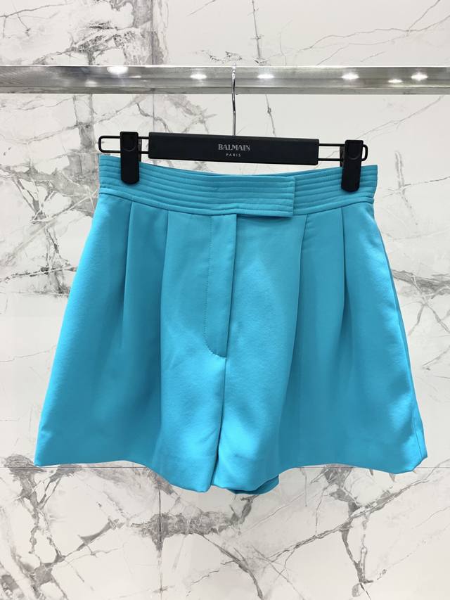 Early Autumn Saint Home Acetate Series with wide-leg shorts casual skirt shorts