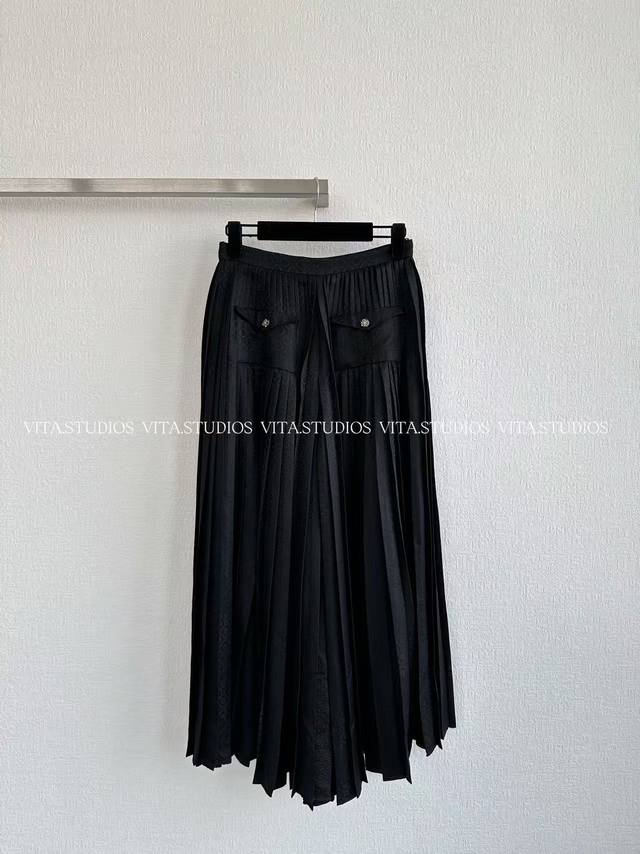Hot-selling item, limited stock Chinese style pleated wide-leg pants Made of cus