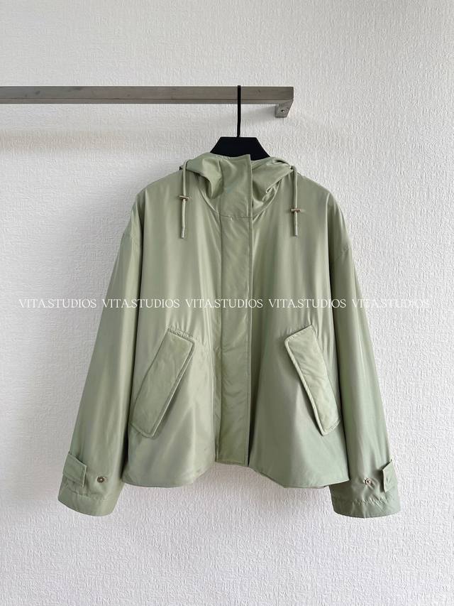 New Product Pre-sale Drawstring Hooded Jacket Made from 100% pure mulberry silk