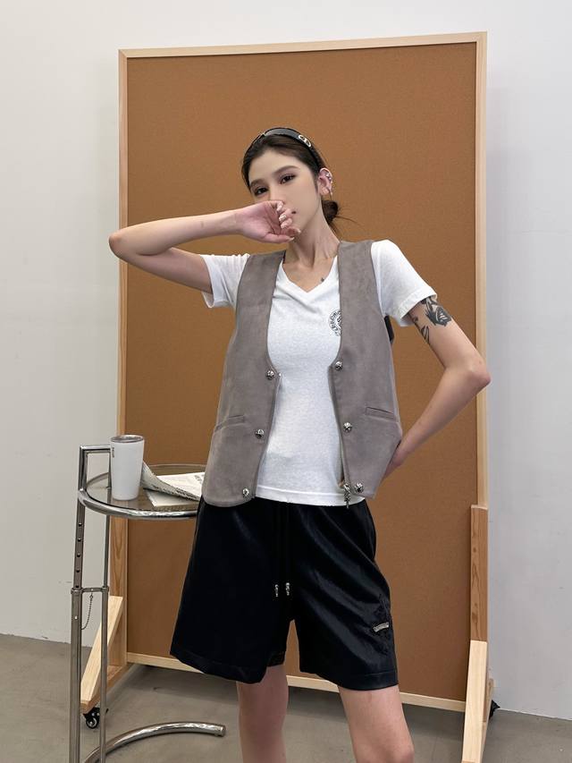 Chrome Hearts | New vest, special environmentally friendly fabric with three-di