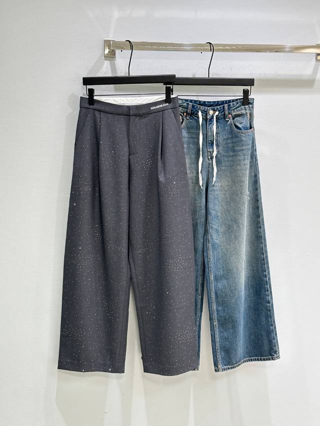 25Ss Early Fall New Arrivals! These pants have a pleasing drape. The wide-leg de