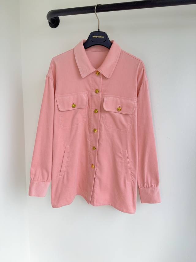 Celin25's new fall lapel shirt jacket is shipping. Made of refined pure cotton,