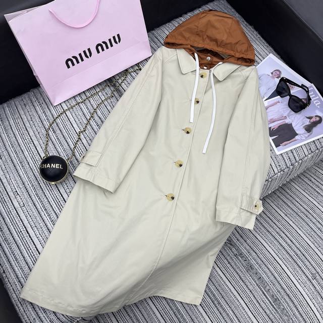 Highly recommend the 25th year early spring series Miu* new style reversible lon