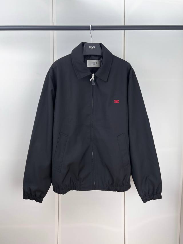Celine Arc de Triomphe embroidered lapel jacket Quilted jacket. Customized Yb im