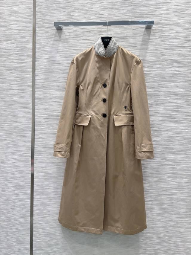 Christian Dio* 2025Fw new trench coat, comfortable and versatile, stocked by a t