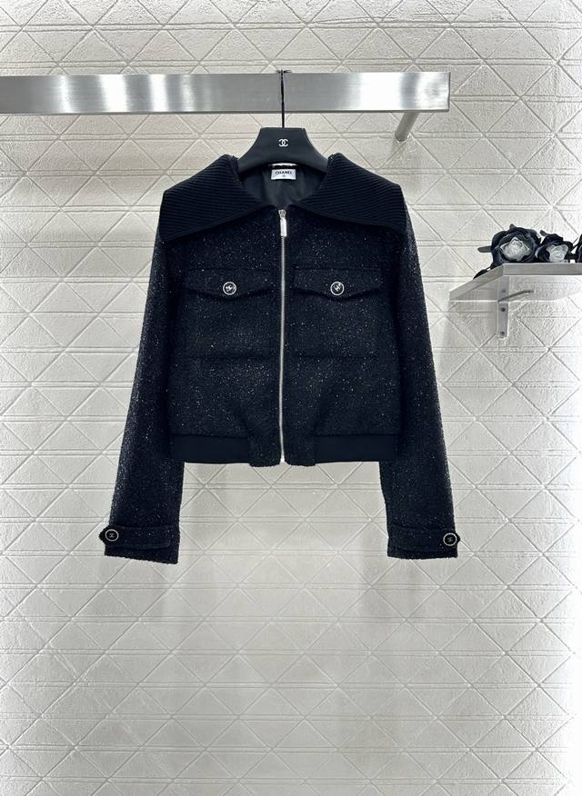 Chane*2025 New Arrivals Woven Silver Thread Zippered Dress Custom Yb Imported si