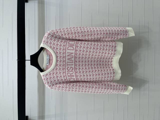 New, original, high-quality Dio* 2025 Early Fall collection! Houndstooth knitte