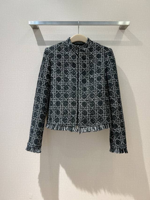D's 25th Early Spring New Arrival ~ 's new rattan checkered coat exudes a luxur