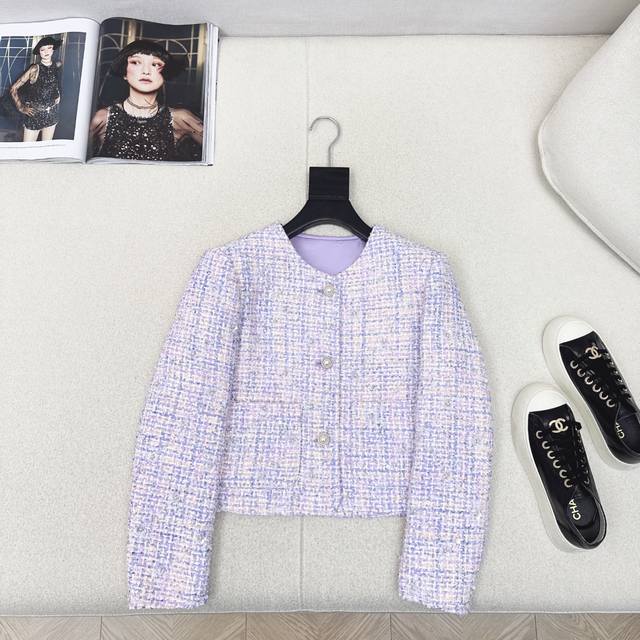 #Lady lady style C home 25Ss latest autumn and winter small jacket with border d