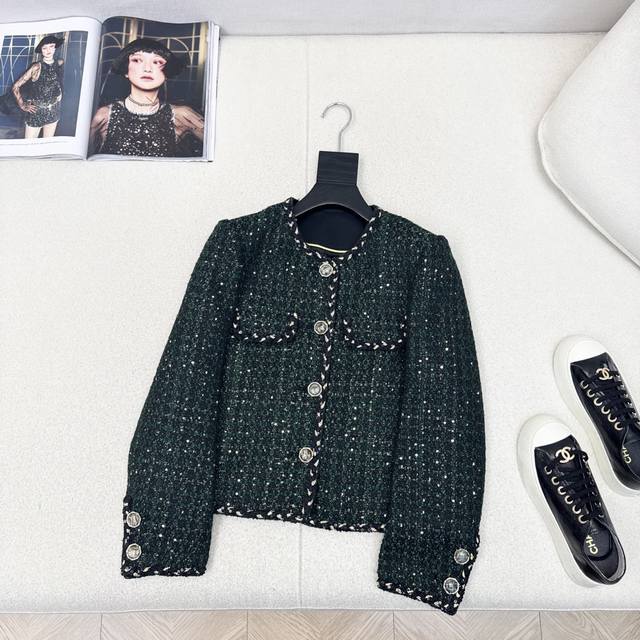 #Lady lady style C home 25Ss latest autumn and winter small jacket with border d