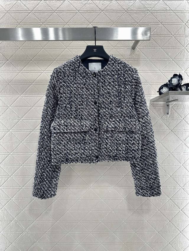 Moncle*2025 New Arrivals: Woolen Dress Down Jacket. Custom-made Yb imported imit