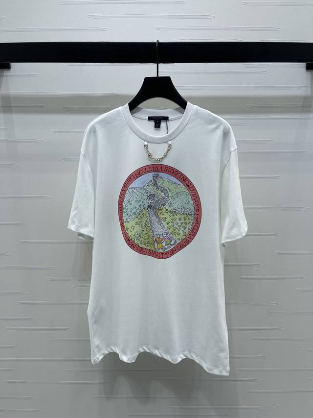 New, original, high-quality Louis Vui*Ton 2025 Early Fall collection! Round-nec