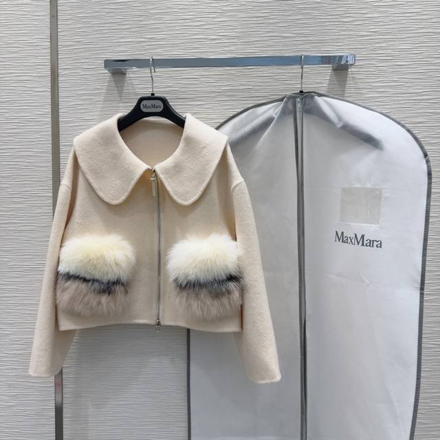 Original quality channel hot goods Max Mar*A double-faced cashmere coat for hig