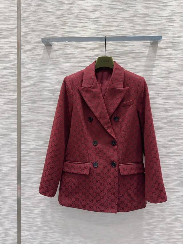 Gucc* 2025Fw new style, full of luxury, custom fabric cut, upper body version fi