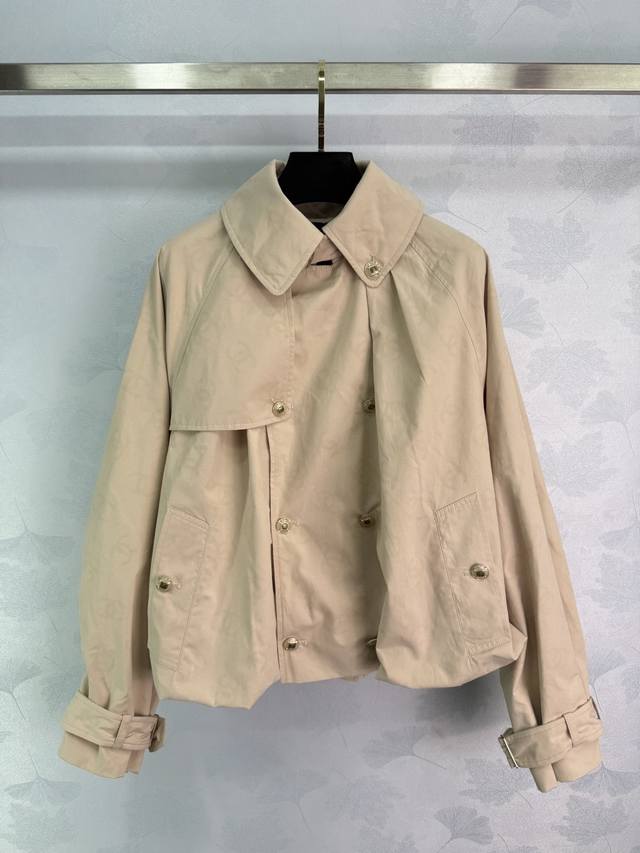 Chane* 2025 Early Fall new elegant and intellectual trench coat. Original design