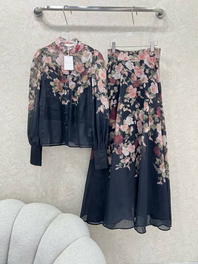 Zimmerman* Zimmerman's new 2025 Rose Collection top and skirt combo set. Small s