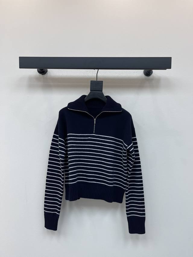 25 A new half-zip knit sweatshirt for early fall. This cashmere sweater is uniqu
