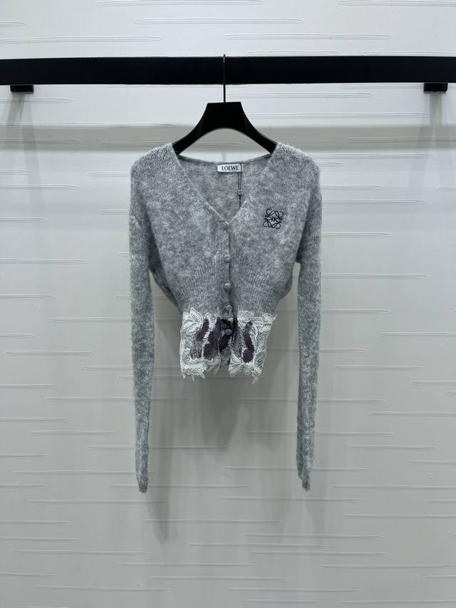 New, original, high-quality Loew* 2025 Early Fall collection! Lace-trimmed V-ne