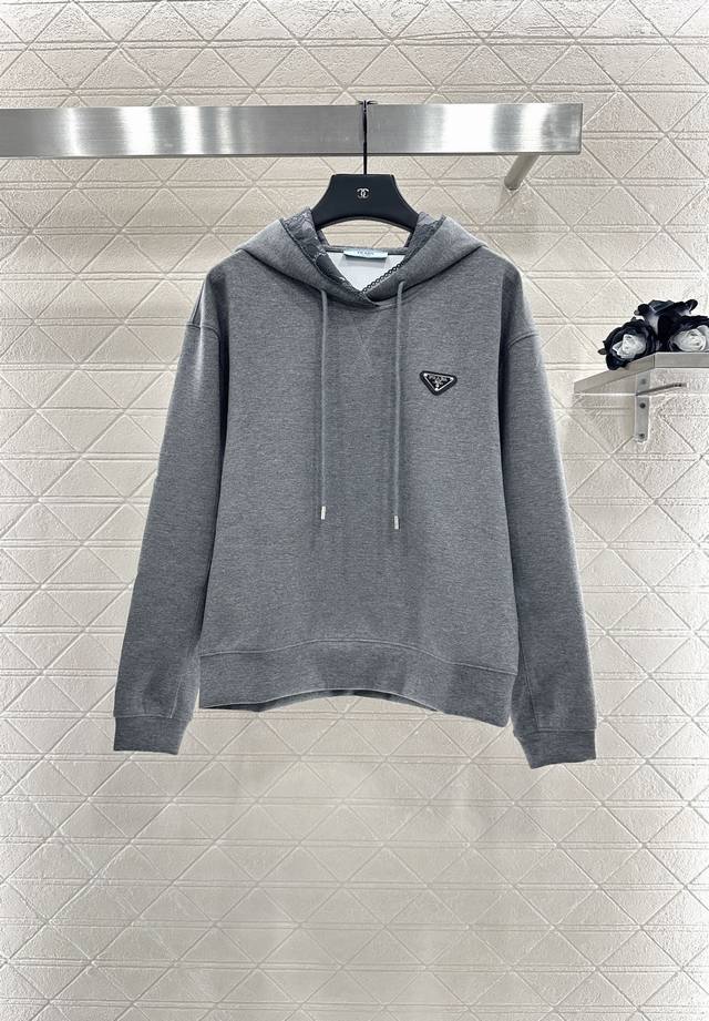 prad*2025 New Arrivals: Hoodie and Lace Skirt Set. Custom Yb twill cotton. Comfo