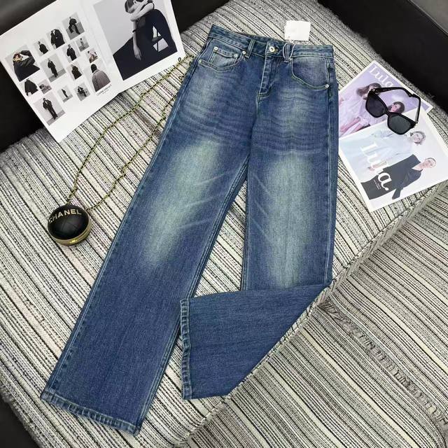 Highly recommend the 25th year early autumn series Bc* new straight jeans with b