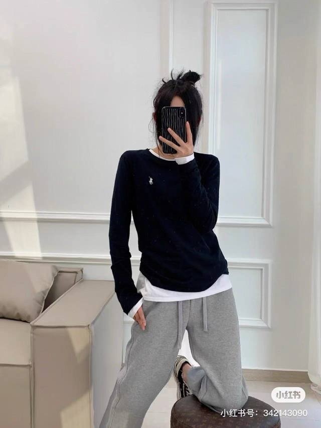 Autumn new pure cotton mask bottoming top, high quality Smlx L