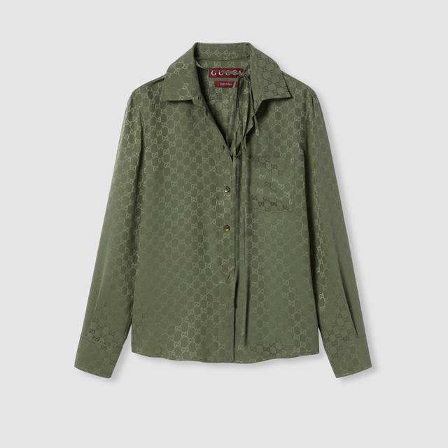 Gucc* Fw's new shirt fabric is silky smooth! Classic and stylish, it works perfe