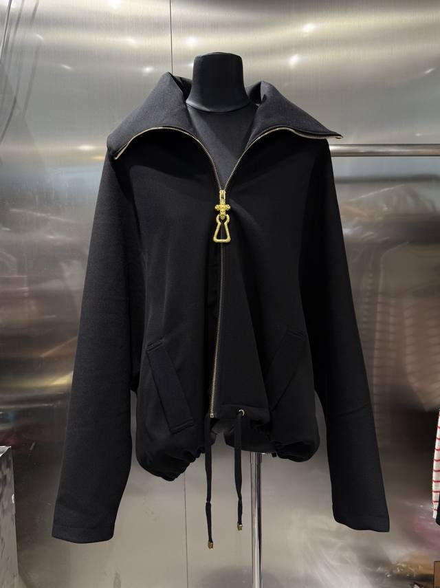 Schiaparelli Schiaparelli unique high-end metal zipper cape top coat Size: Sml C