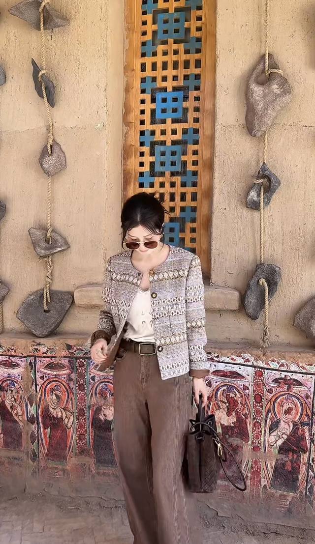 Heavyweight double-stripe wool Chanel jacket! High quality! Custom-made colorfu