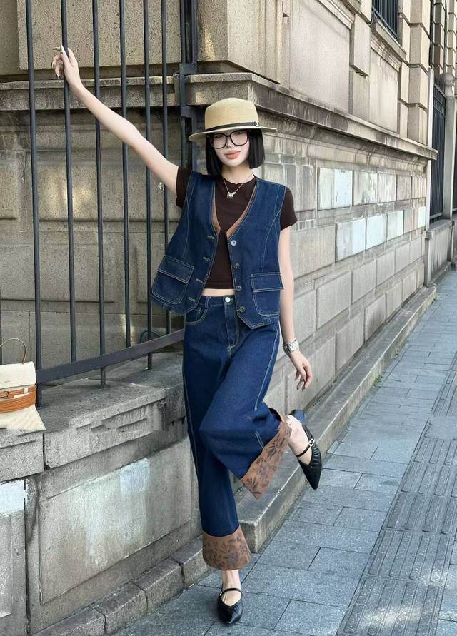 Strongly recommend the hot-selling light luxury elegant retro temperament vest +