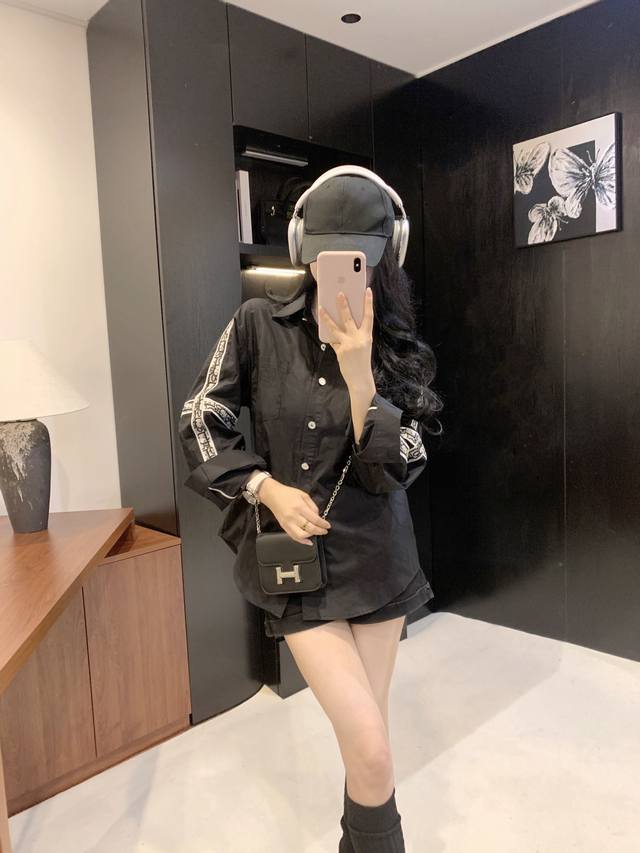 25Ss early spring new Dio* patchwork old flower shirt ~ exclusive new arrival, j