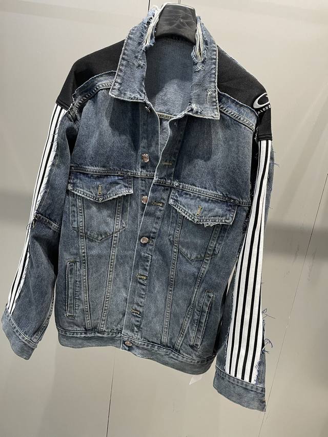 Spring and summer new arrivals patchwork denim jacket