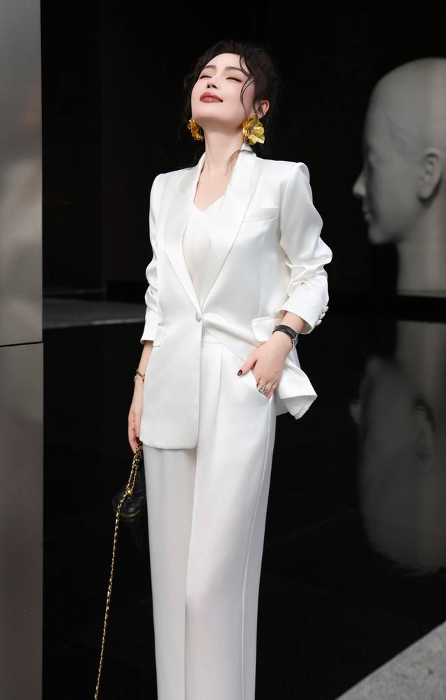 Acetate wide version two-piece suit high-end custom boutique acetate suit, wide