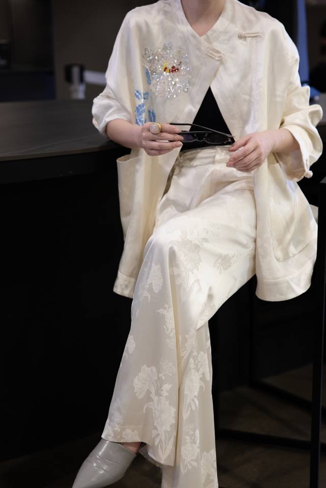 Early Autumn New Haute Couture Series "Oriental Artistic Conception" Heavy Jacq