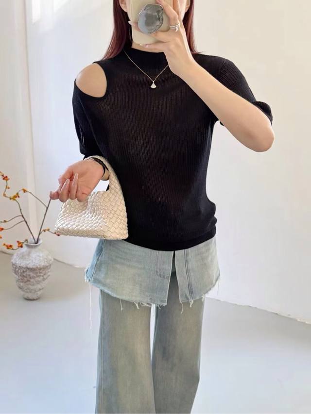 New fine wool flying collar and mid-sleeve