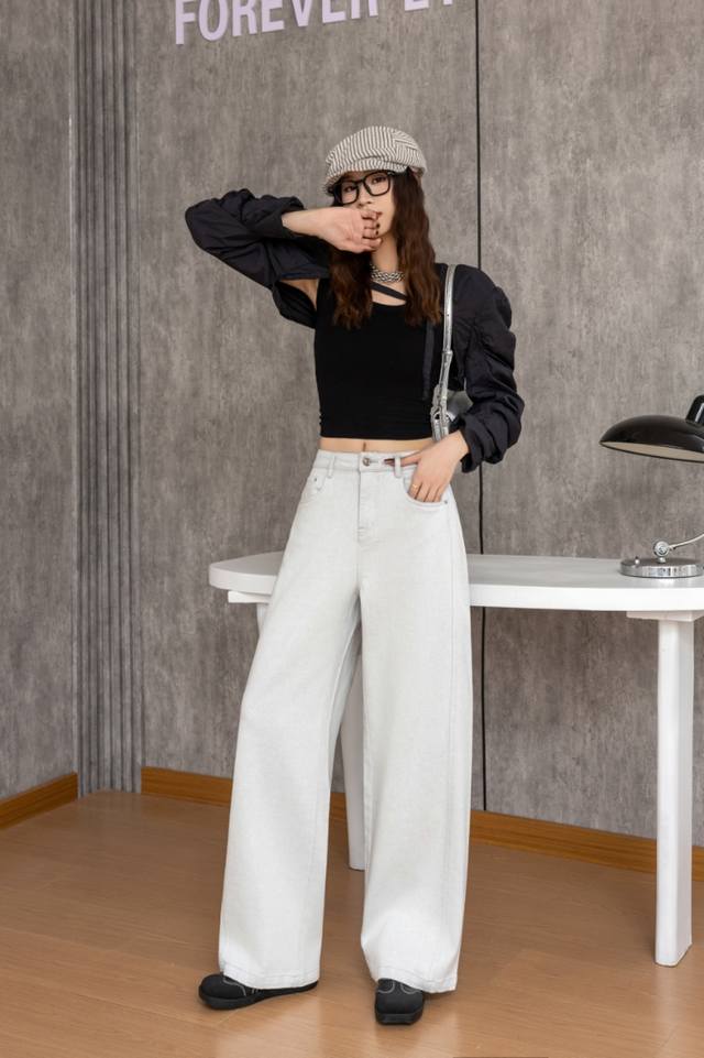 New autumn scimitar pants with three-dimensional cutting lines, slightly stretc