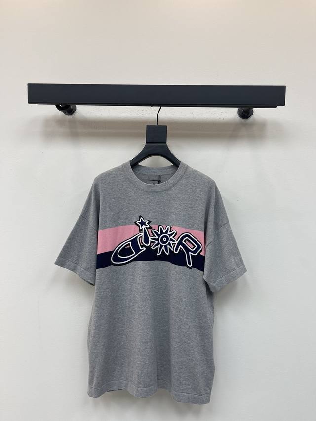 Dio* 25's new early fall sunflower knit short-sleeved top | Exclusively develope