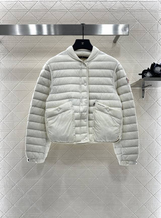 Moncle*2025 new arrivals: stand-up collar down jacket. custom-made. Made from im