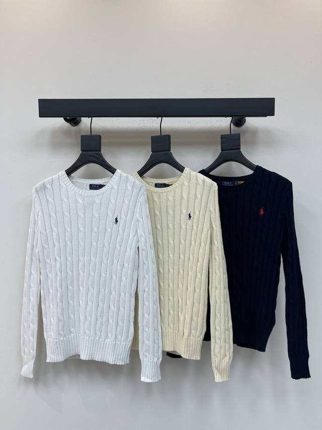 Ralph Laure* Polo 25 Early Fall new warhorse knit crew neck long sleeve! Custom-