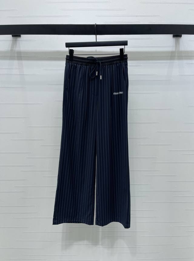 New, original, high-quality Miumi* 2025 Early Fall collection! Vertical striped