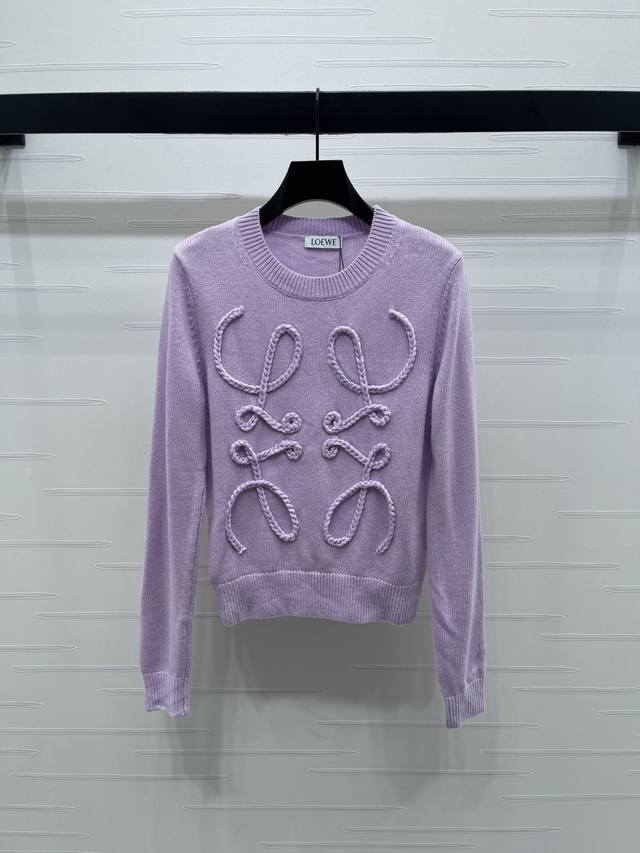 New, original, high-end quality, Loew* 2025 Early Fall collection! Crochet logo