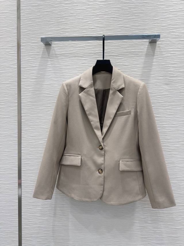 Loe W*E2025Fw new style simple and elegant suit jacket, very high-end imported t