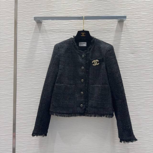 Chane*L2025Fw new Chanel style French jacket with classic waist shape, I fell in