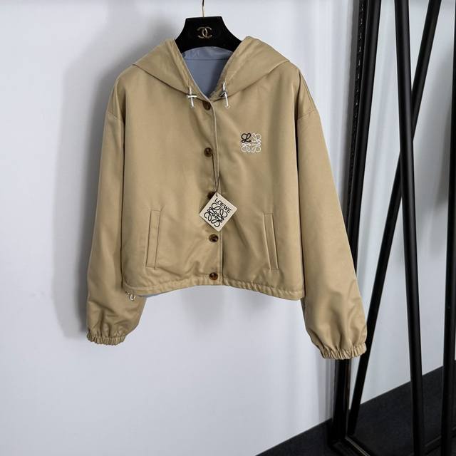 Style No. 20255382 Loew's newest logo-embroidered reversible long-sleeved hoode