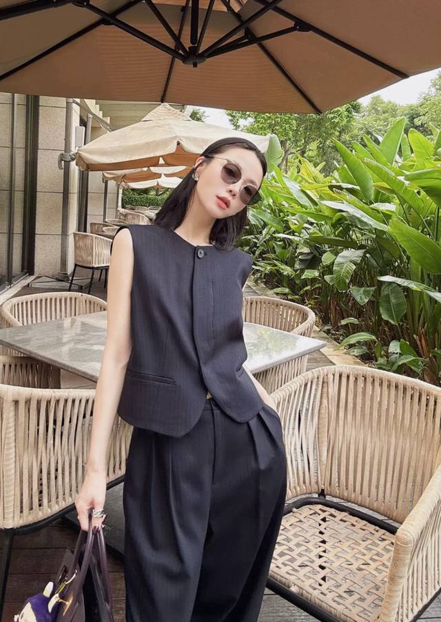 Heavy wool vest suit! 25 autumn fashionable style! Fashion temperament Italian