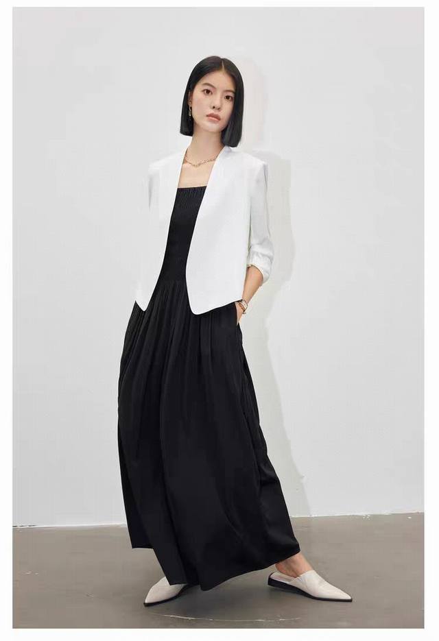 New style recommendation! Summer temperament cardigan short minimalist acetate