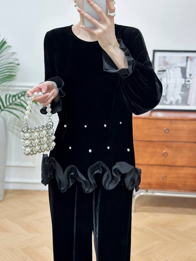 New style for early autumn: high fastness color protection active silk velvet f