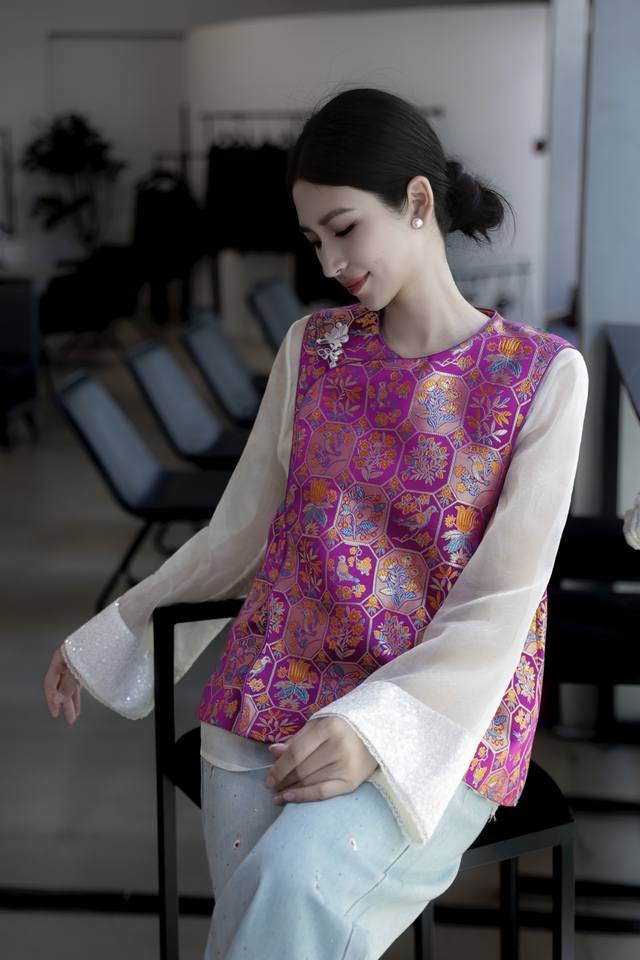 Vest 250 base new invincible mulberry silk Songjin vest pure mulberry silk base