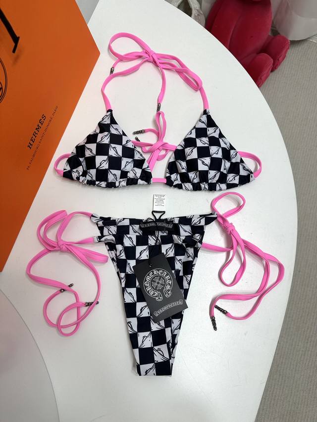 Size SML Xl Chrom*Hear** Chrome Hearts, Super beautiful swimsuit ~ Recommended s