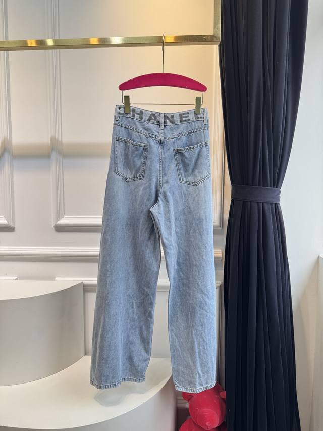 Hot sale item recommendation: Ultra-thin denim material Chan** new distressed wa