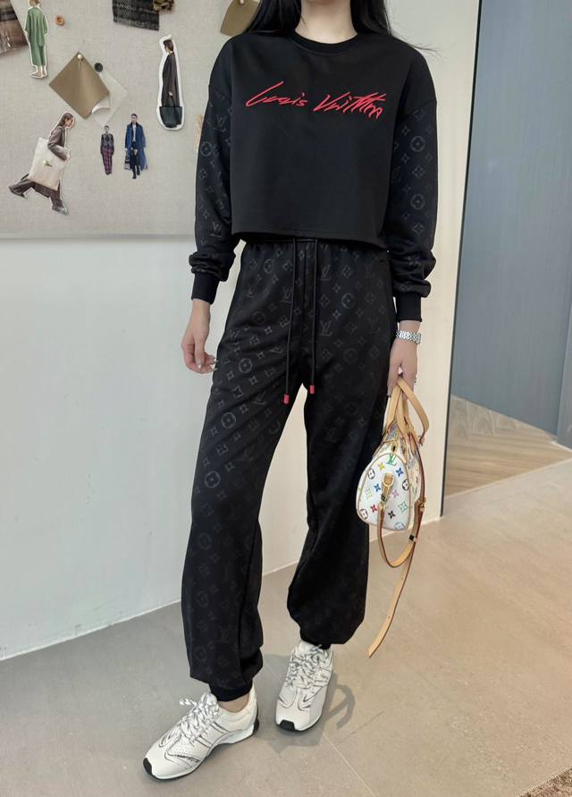 Louis Vuitto* 2025Fw new casual suit, there is no reason to refuse it. A cool an